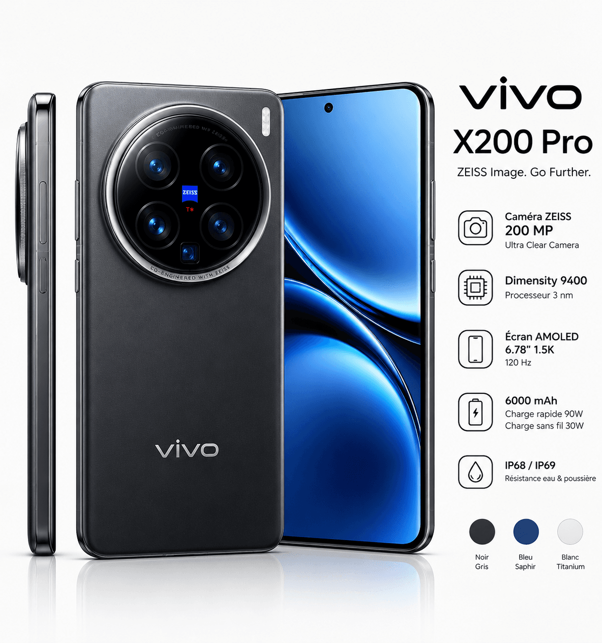 Vivo X200 Pro 16/512 Go – Djoual Phone